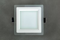 Встраиваемый квадратный LED светильник LF 401, 12 W, d 160*125, 4000K (нейтральный) - Интернет-магазин LED освещения "АЛЬФА-СВЕТ"