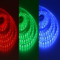 Светодиодная лента  5050, 23W, RGB, 24V, 10mm, 96led/m, IP20 - Интернет-магазин LED освещения "АЛЬФА-СВЕТ"